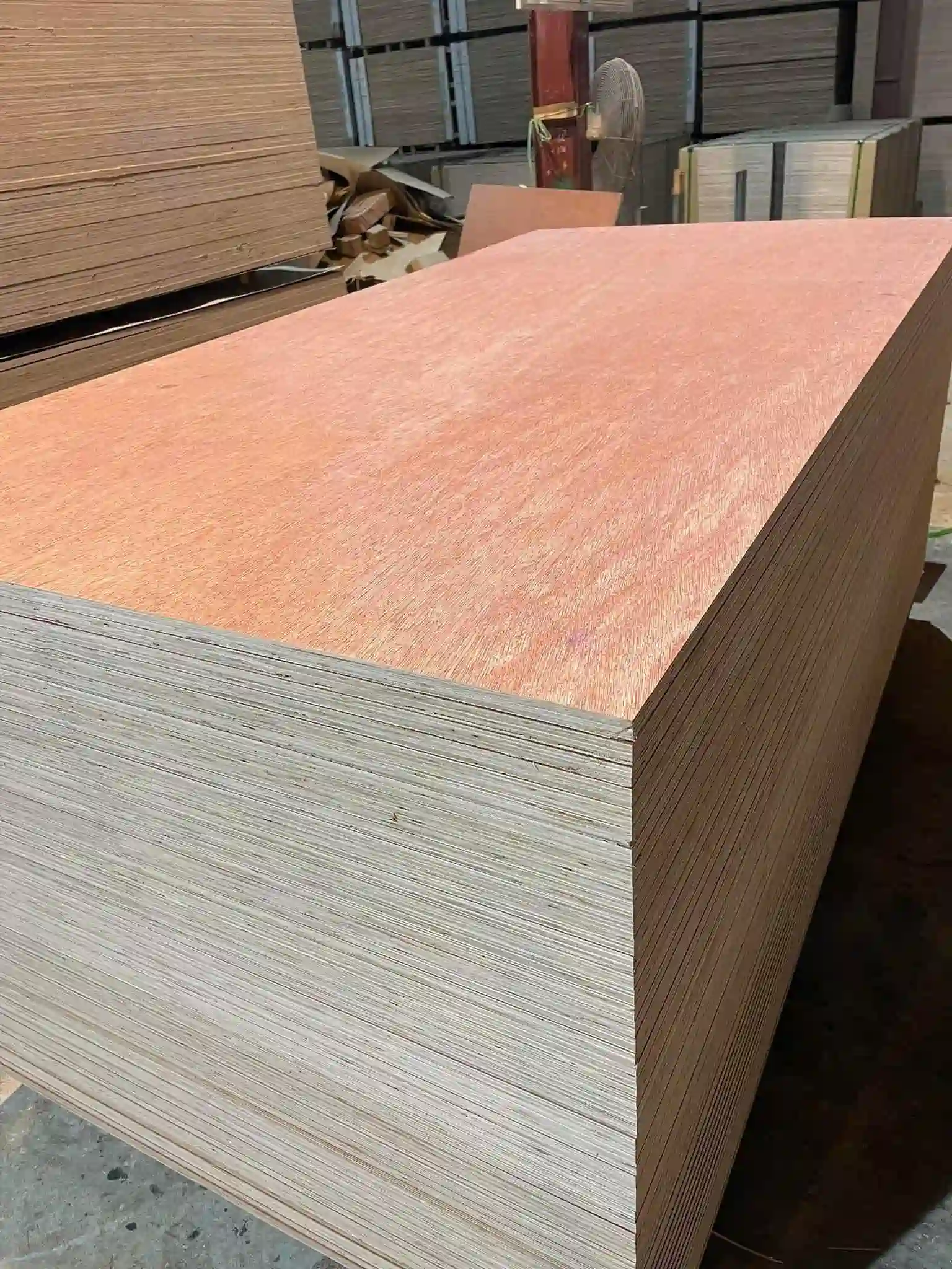 Plywood face veneer grade comparison A B bintangor okoume export quality Vietnam Mika Plywood
