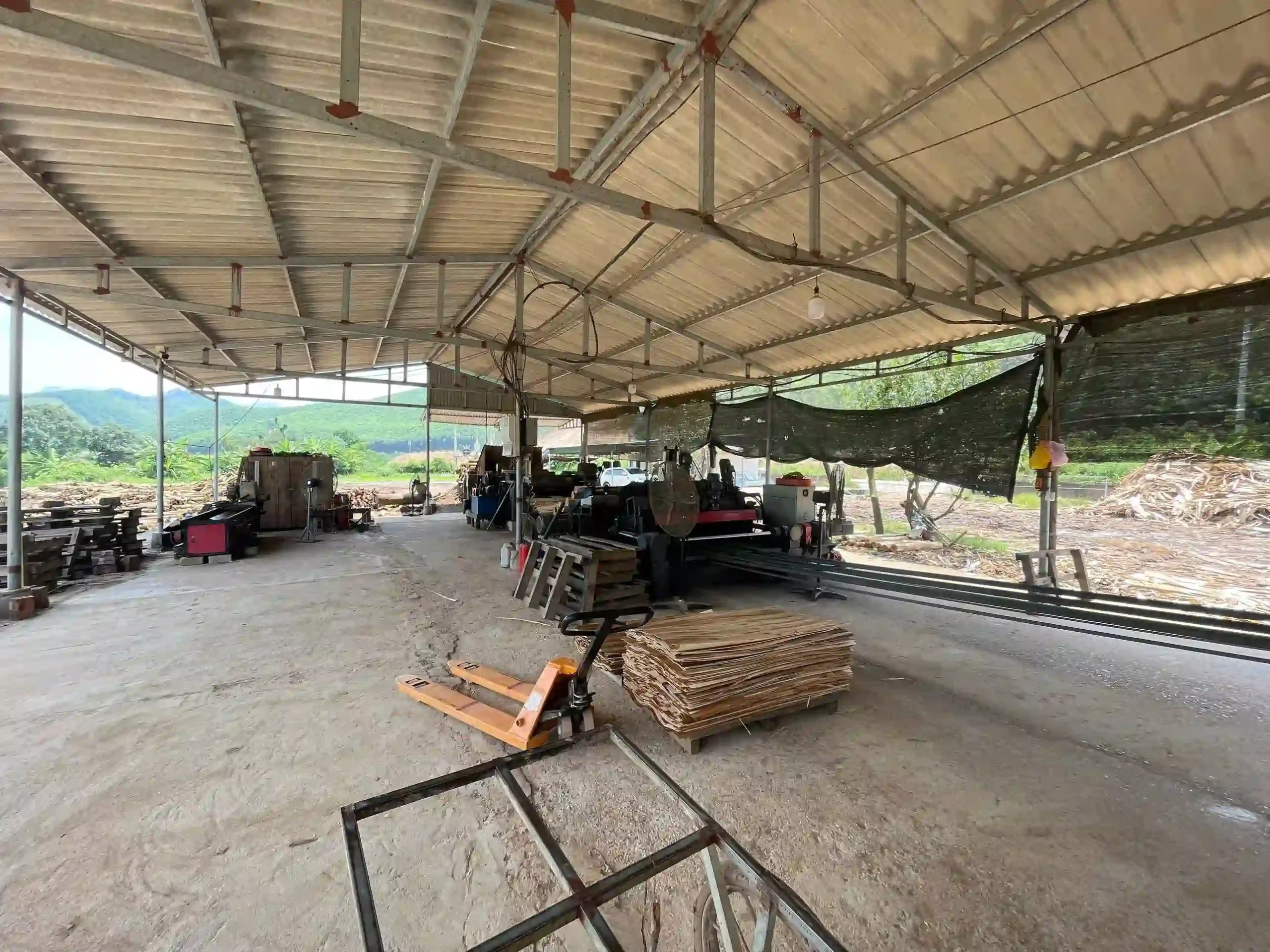 core veneer production line inside vietnam plywood factory strength testing hcply