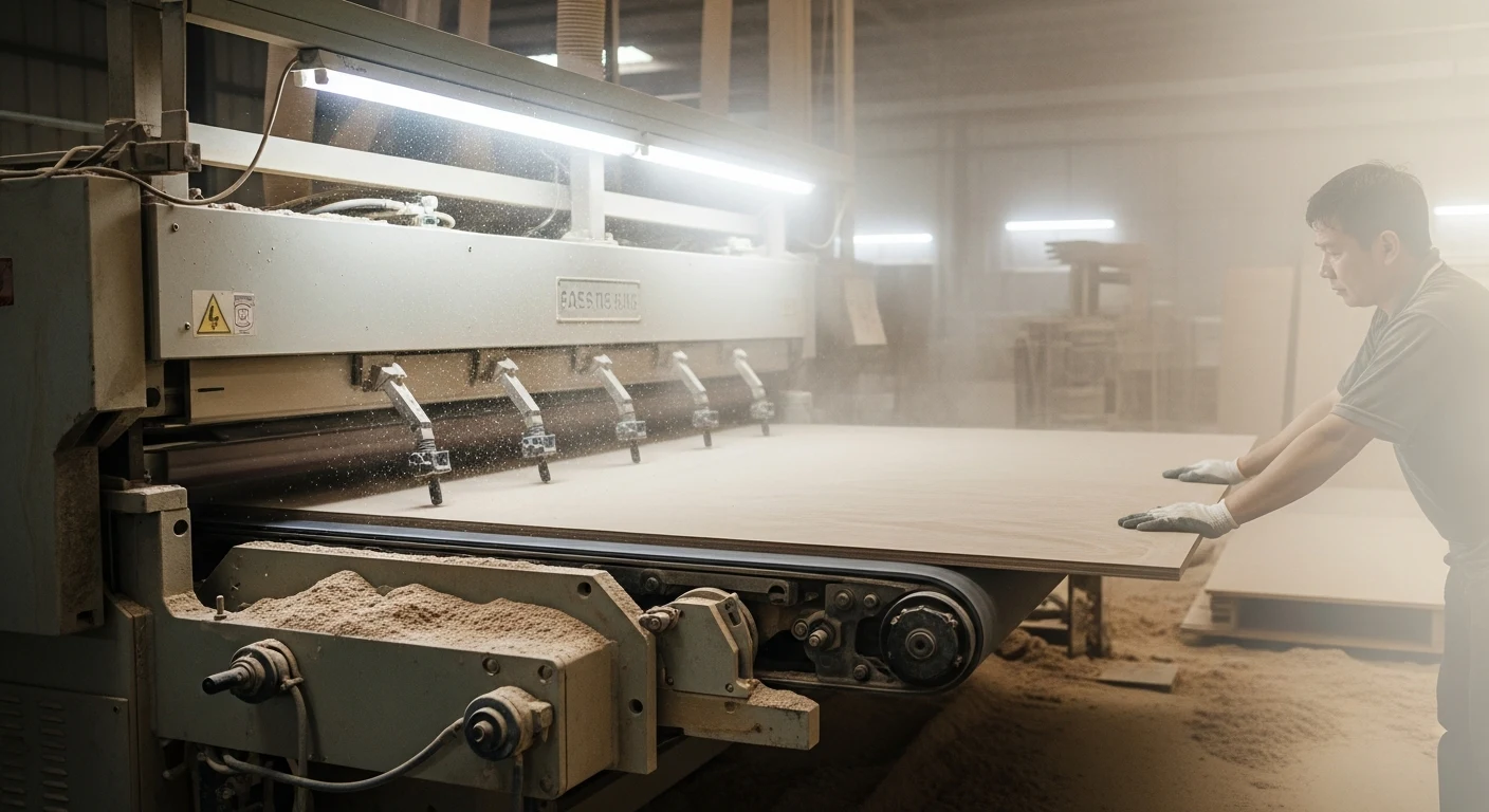 Vietnam plywood sanding line quality control factory Mika Plywood