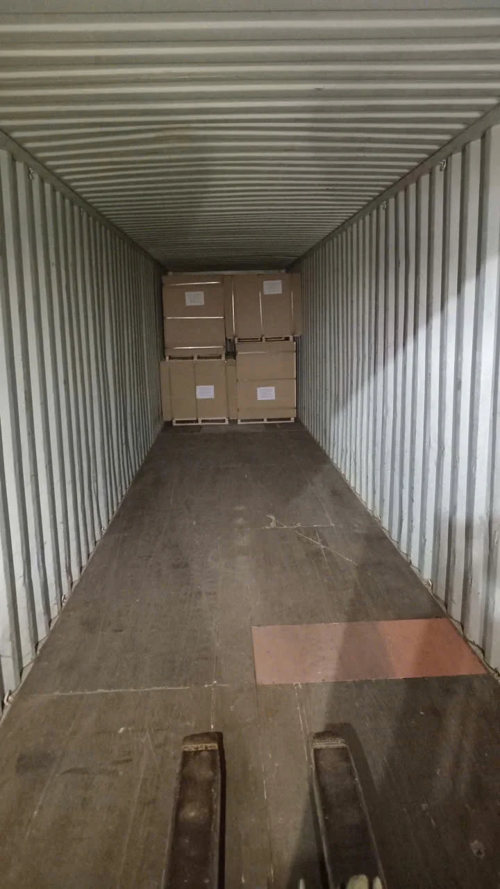 Acacia core plywood packing 16 pallets per 40HC container Vietnam Mika Plywood export