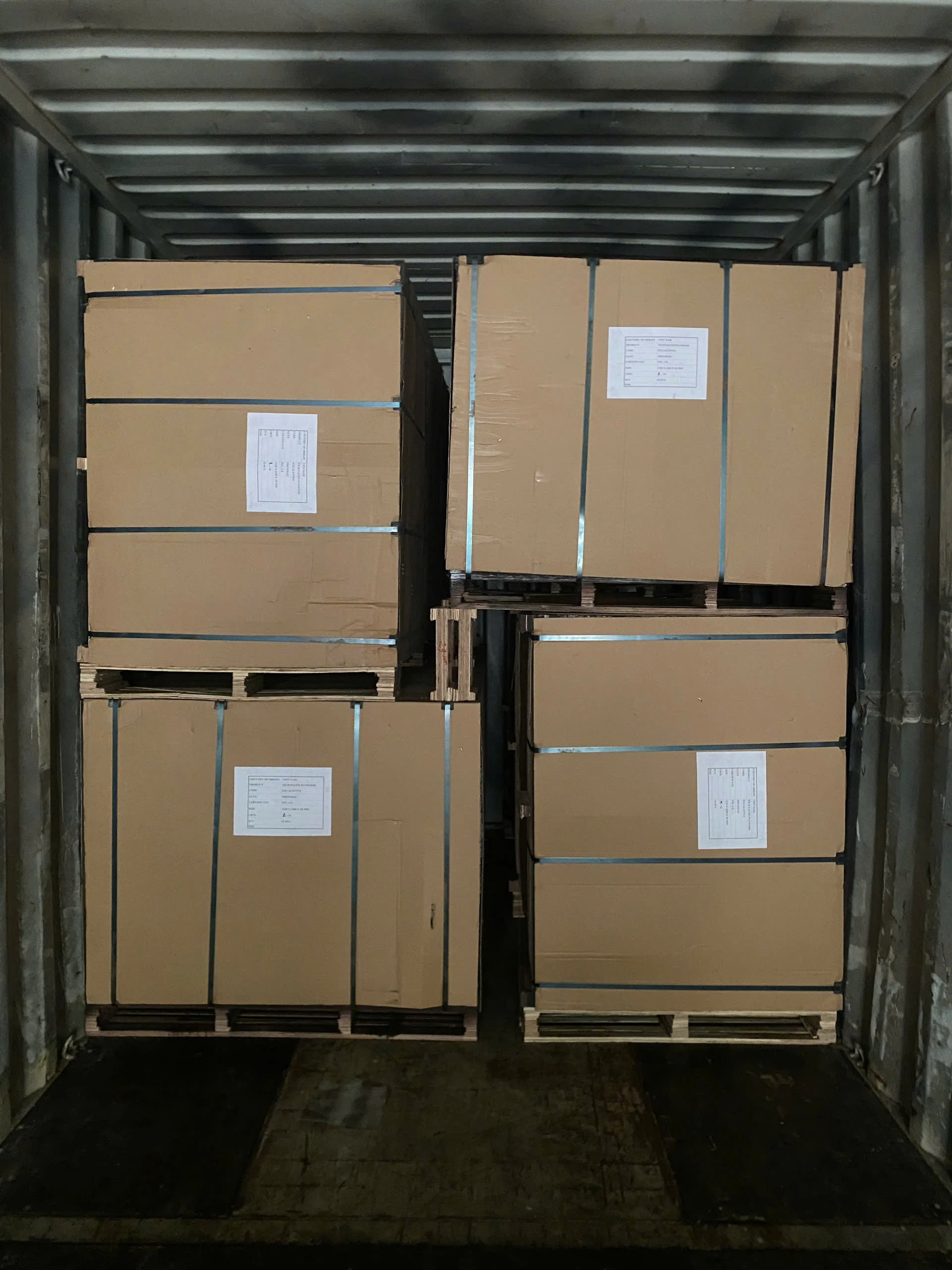 acacia core plywood packing 1220x2440 16 pallets per 40HC container hcply vietnam factory