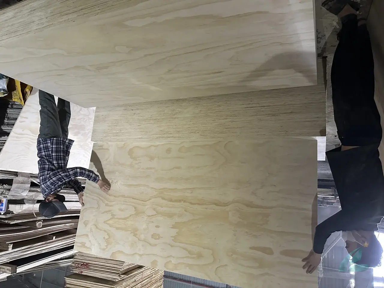 Pine plywood structural grade — Vietnam export factory Mika Plywood Phu Tho northern production