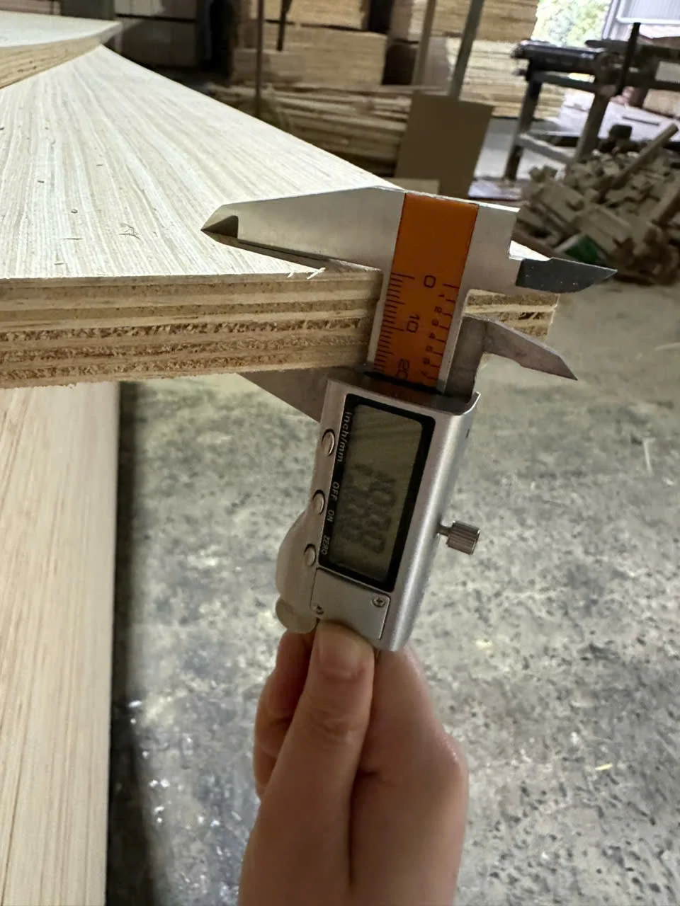 Plywood QC thickness measurement — testing methods behind plywood certifications