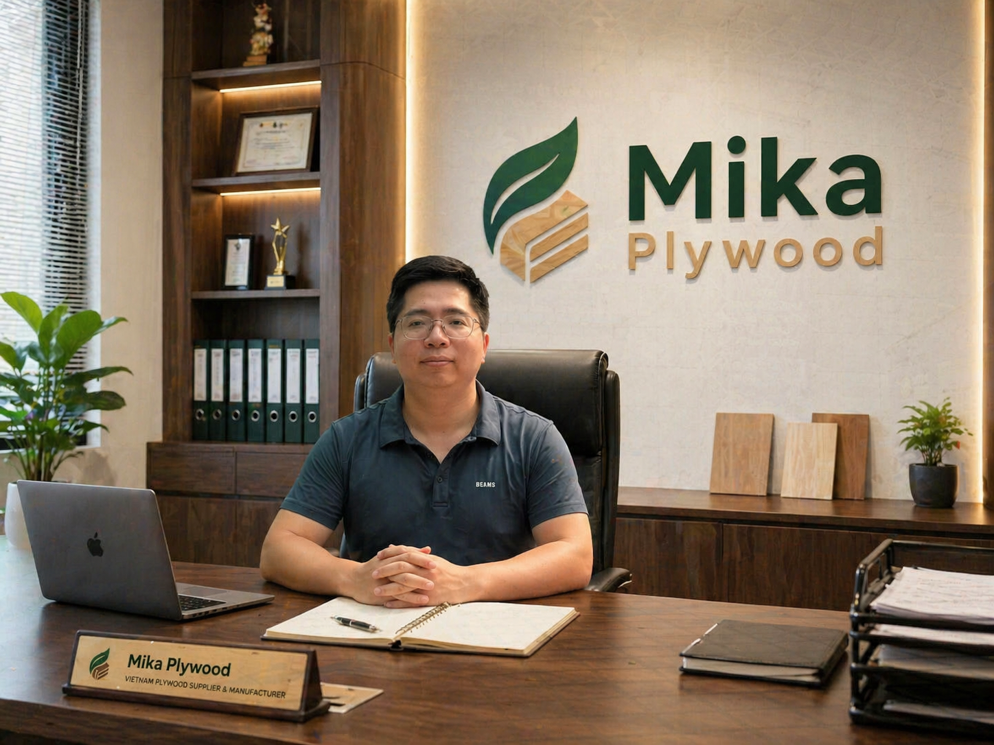Mika Plywood leadership and export support